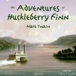 Adventures of Huckleberry Finn audiobook cover
