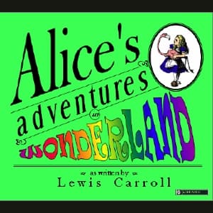 Alice's Adventures in Wonderland audiobook cover