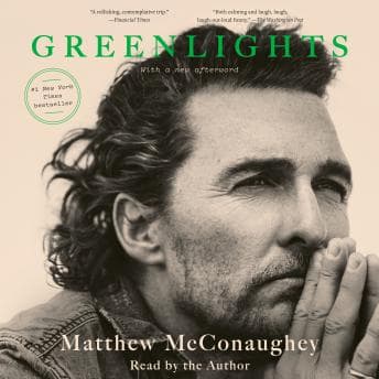 Greenlights audiobook cover