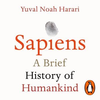 Sapiens: A Brief History of Humankind audiobook cover