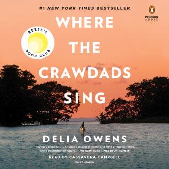 Where the Crawdads Sing: Reese's Book Club (A Novel) audiobook cover