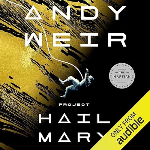 Project Hail Mary audiobook cover
