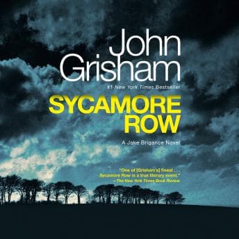 Sycamore Row audiobook cover