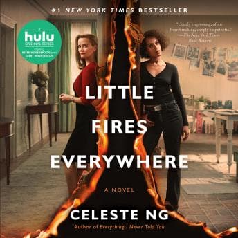 Little Fires Everywhere audiobook cover